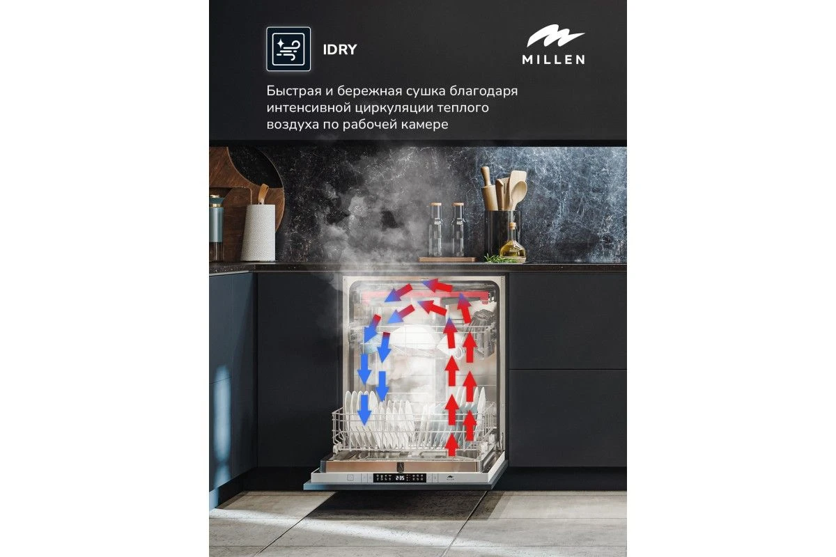 Встраиваемая посудомоечная машина Millen MDW 602