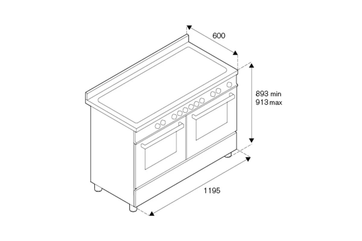 Варочный центр Bertazzoni HER126G2ENET