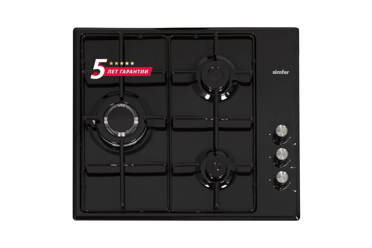 Газовая варочная поверхность Simfer H60Q35B022