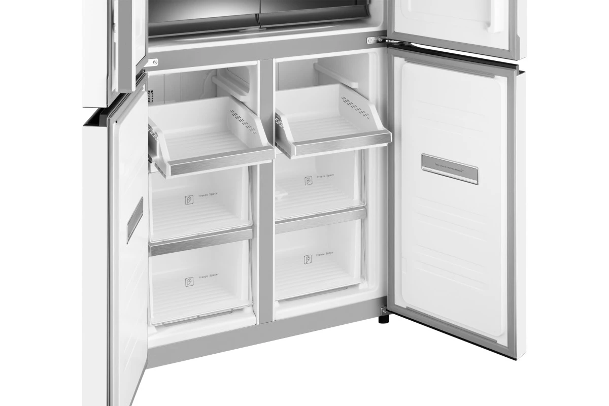 Отдельностоящий холодильник с инвертором Weissgauff WCD 450 WNF Built-in