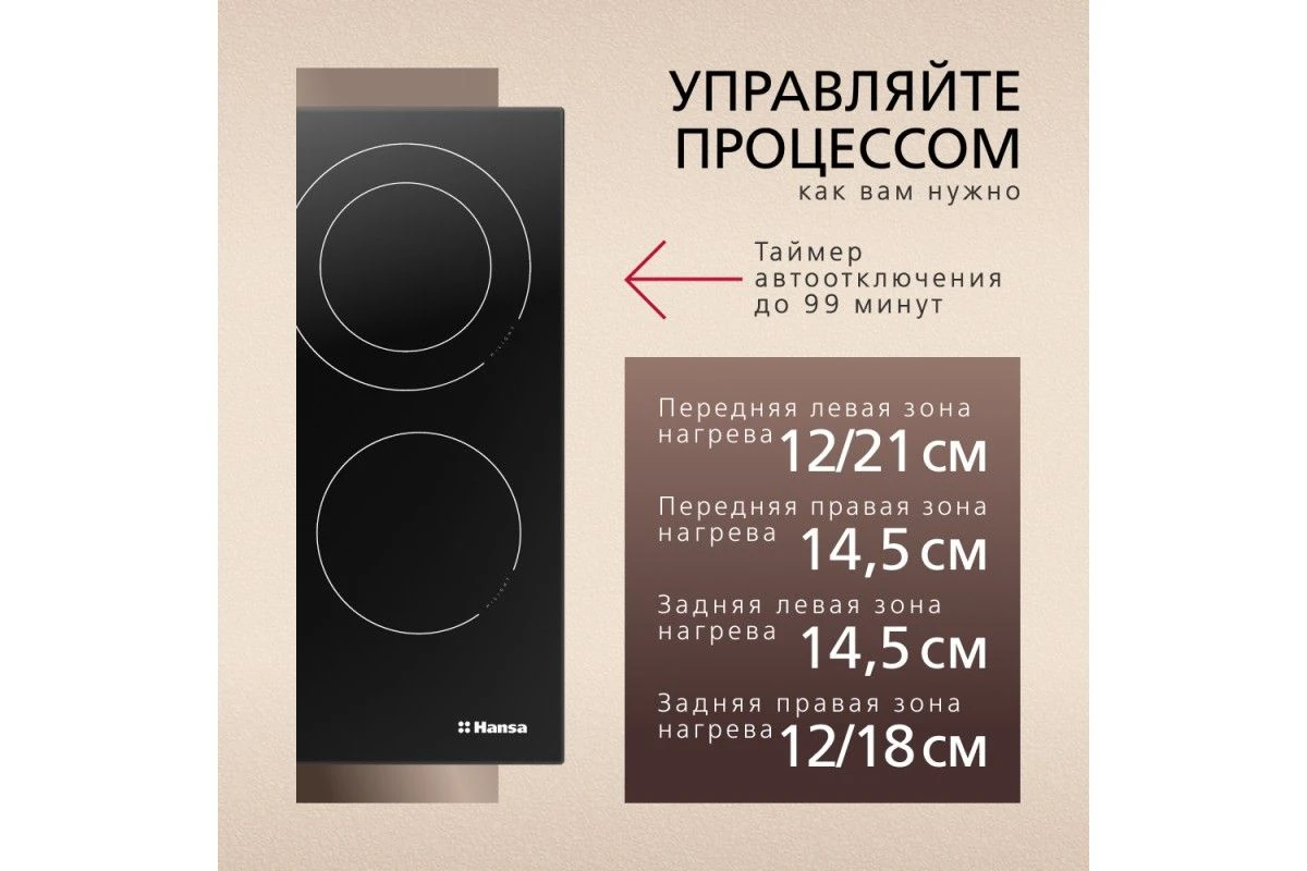Электрическая панель Hansa BHC66506