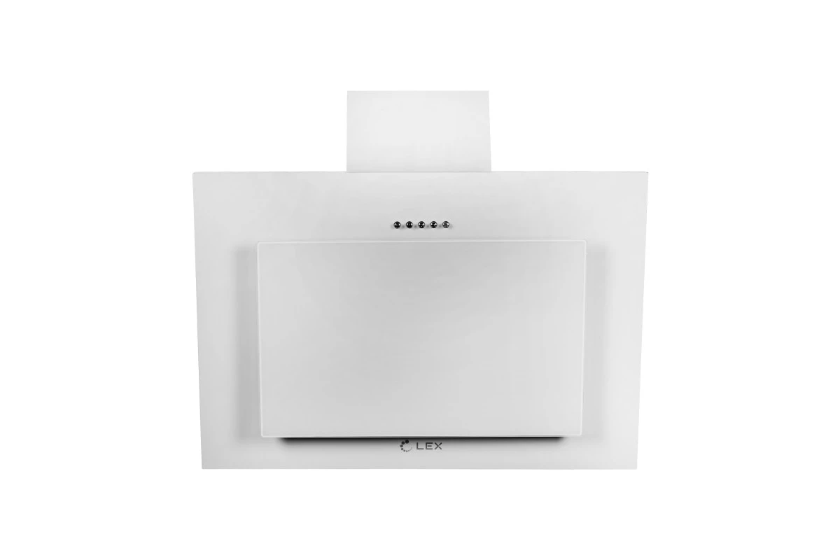 Наклонная кухонная вытяжка LEX Mika 600 White