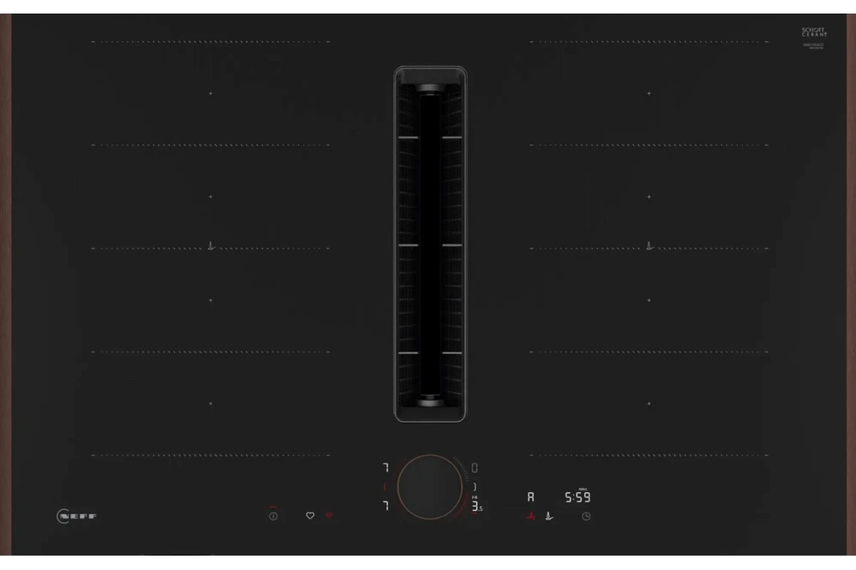 Индукционная варочная панель со встроенной вытяжкой Neff V68YYX4C0