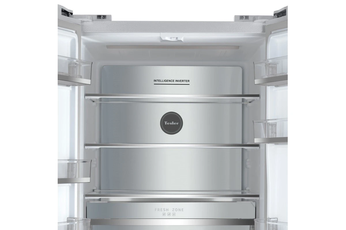 Многокамерный холодильник Tesler RFD-427BI SPARKLING WHITE