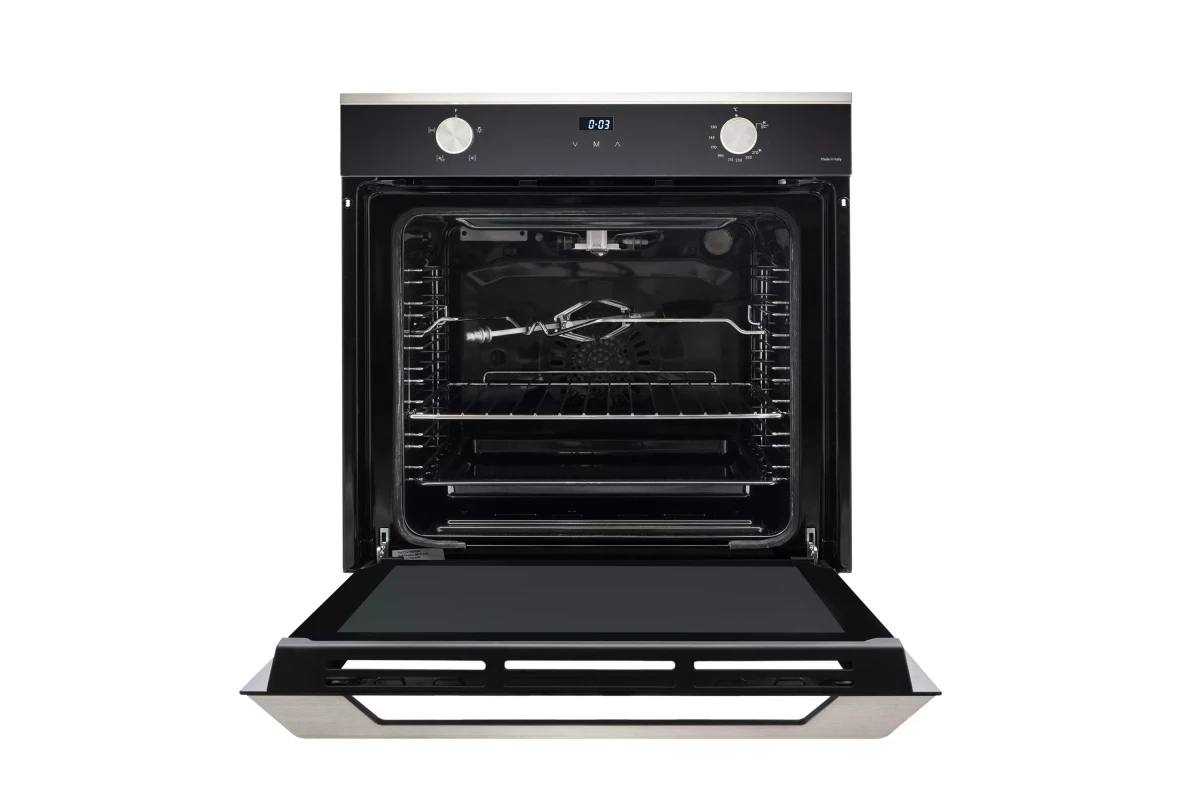 Многофункциональный газовый встраиваемый духовой шкаф DeLonghi NSFG 11 XL RUS
