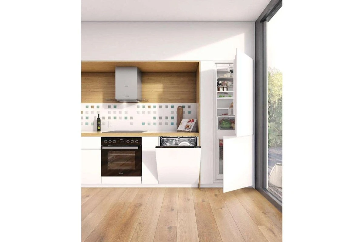 Встраиваемый двухкамерный холодильник Gorenje NRKI 2181 E1