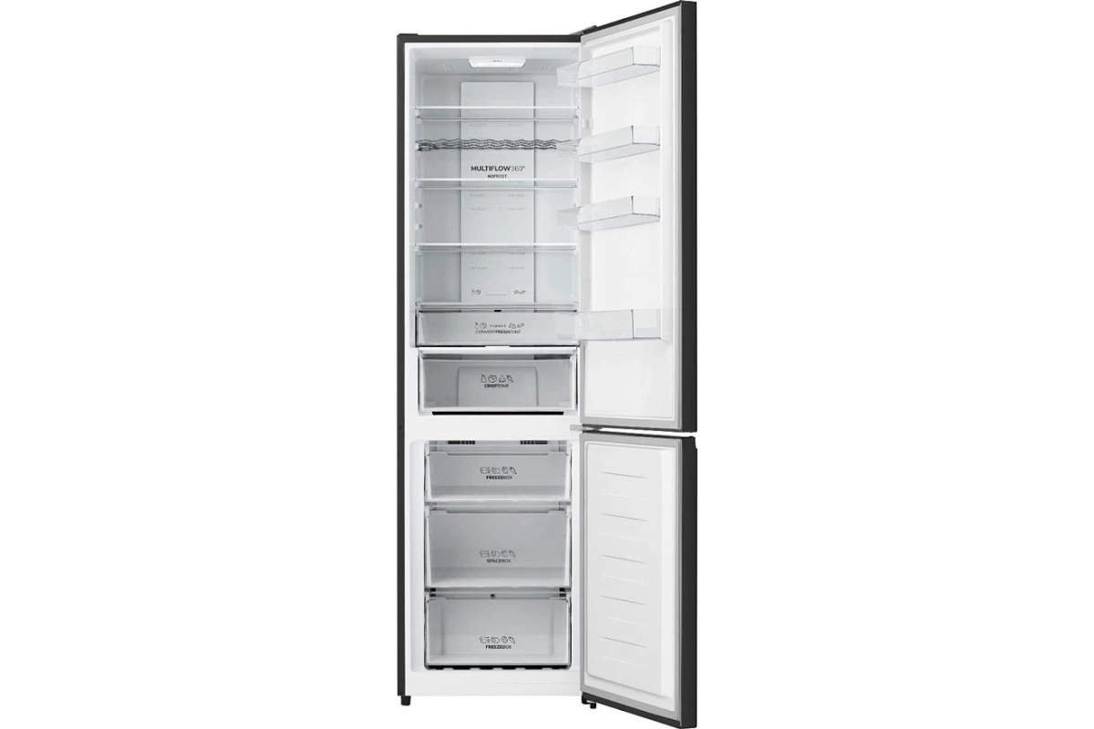 Отдельностоящий двухкамерный холодильник Gorenje NRK620FABK4