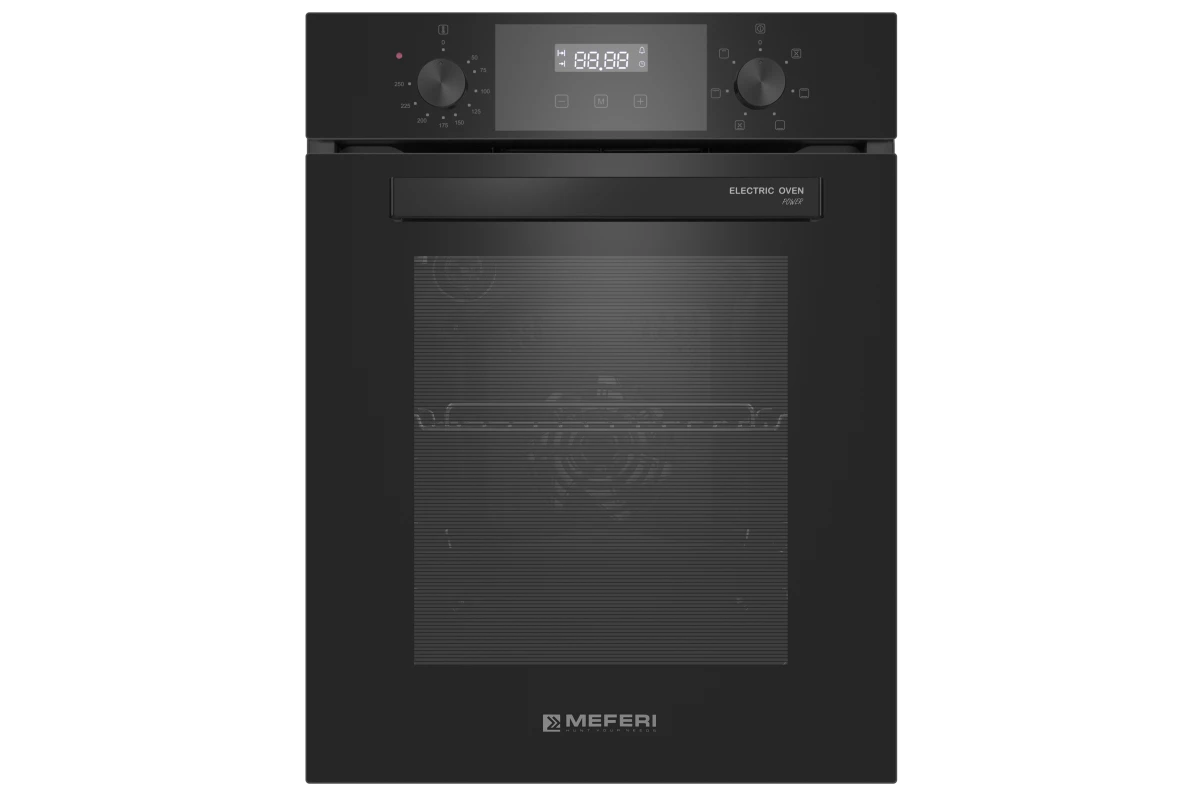 Электрический духовой шкаф Meferi MEO456BK POWER