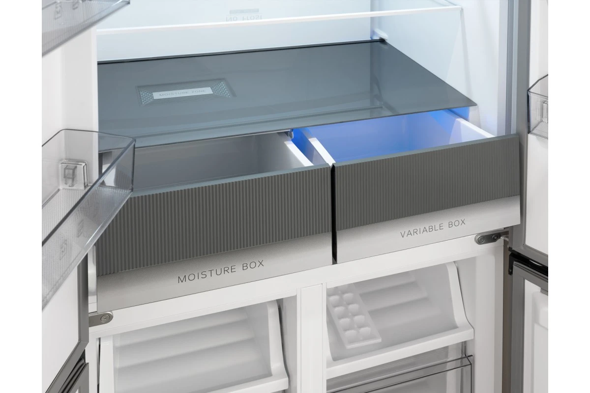 Отдельностоящий холодильник с инвертором Weissgauff WCD 450 X NoFrost Inverter