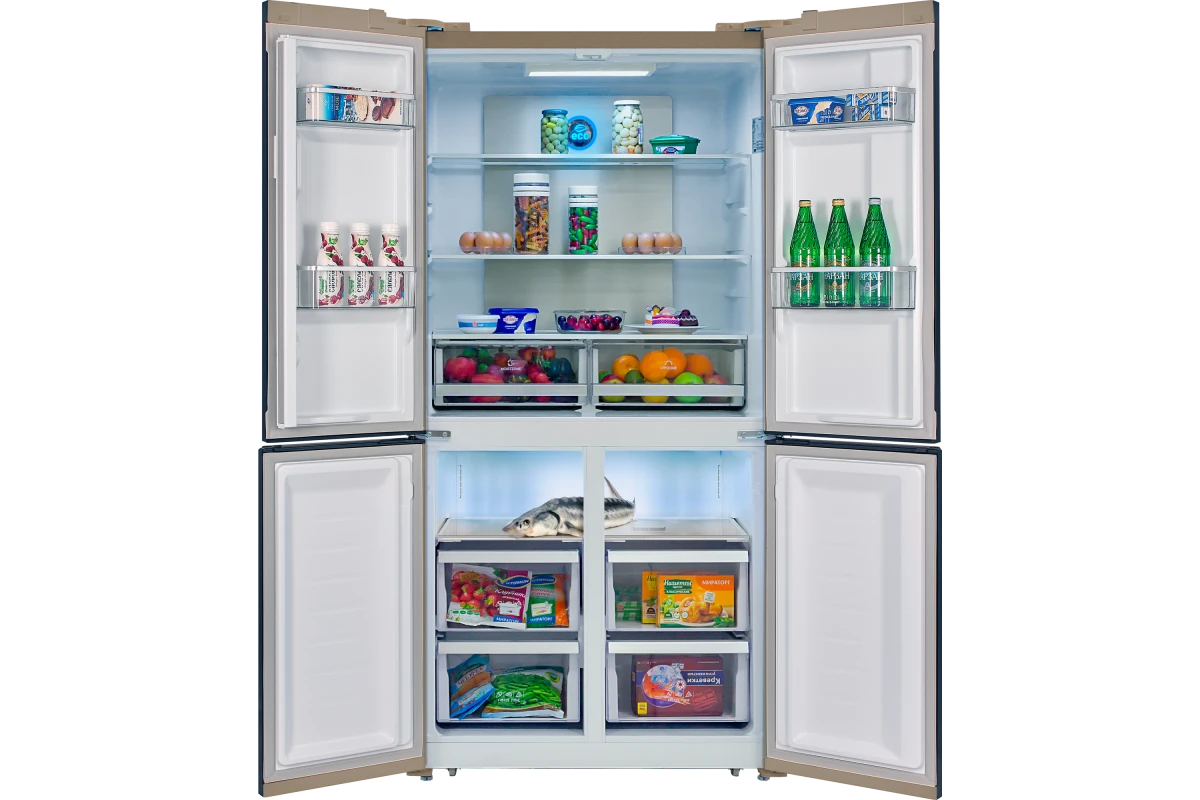 Холодильник Hiberg RFQ-500DX NFGY Inverter