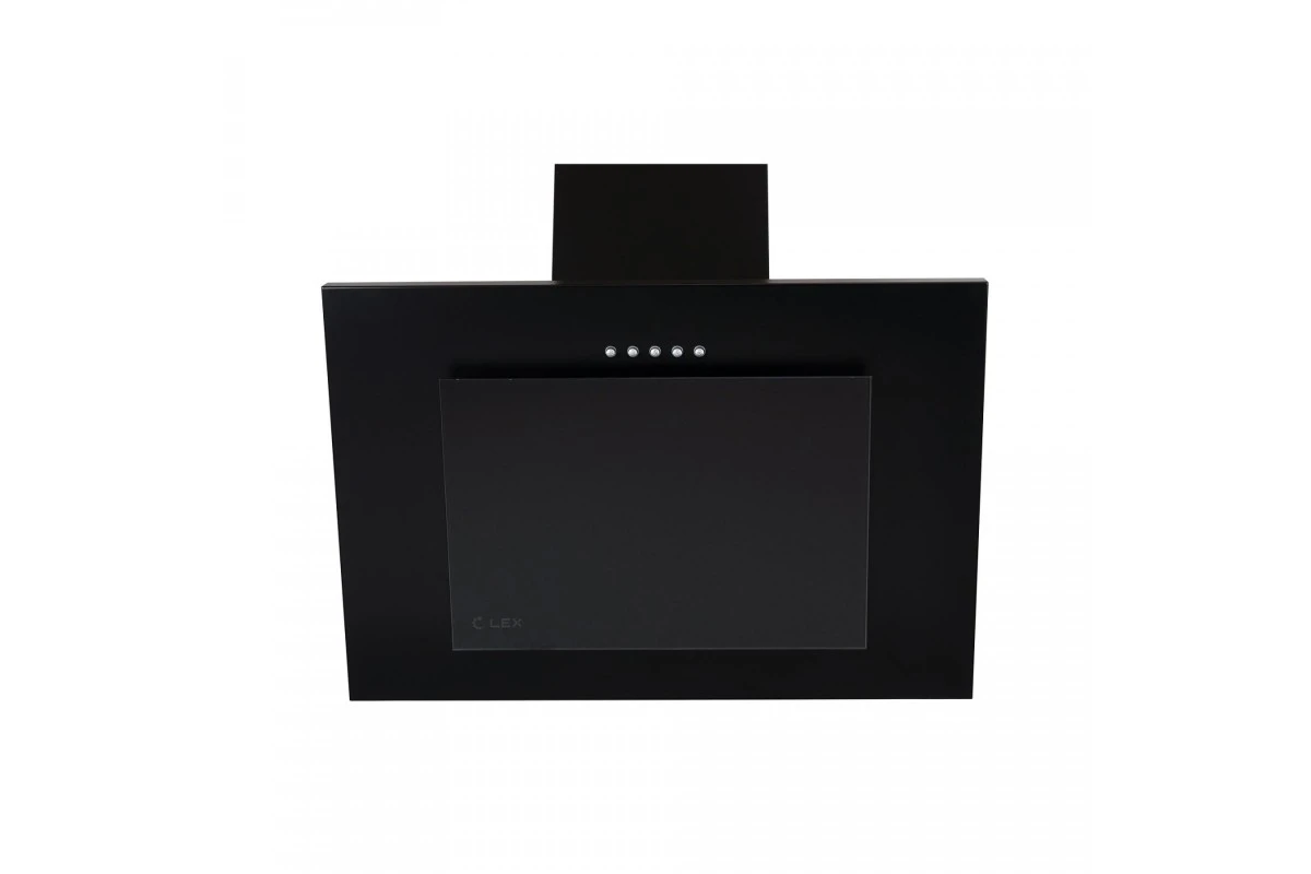 Наклонная кухонная вытяжка LEX Mini 600 Black
