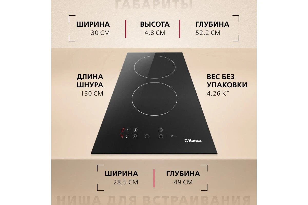 Электрическая панель Hansa BHC36106