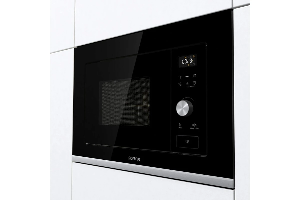 Встраиваемая микроволновая печь с грилем Gorenje BMX201AG1BG