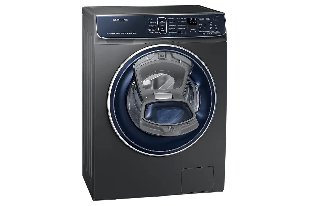 Стиральная машина Samsung WW70R62LATXDLP (AddWash и Eco Bubble)