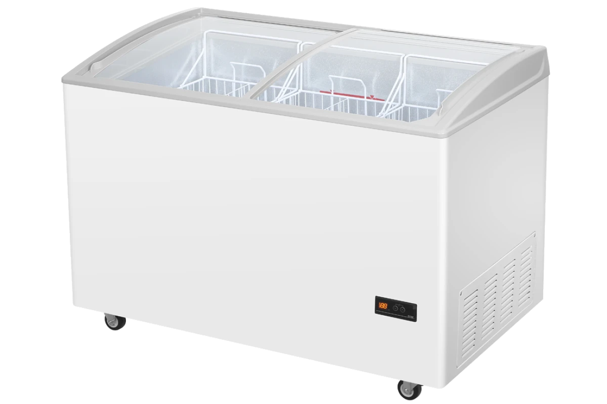 Морозильный ларь Haier SD-377 с Изогнутым Стеклом