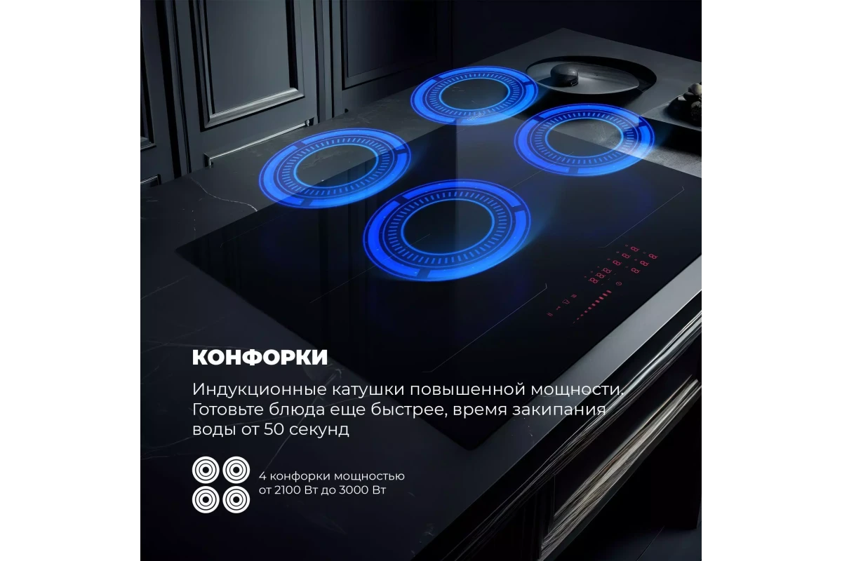 Индукционная варочная панель DeLonghi SLI 604 RUS