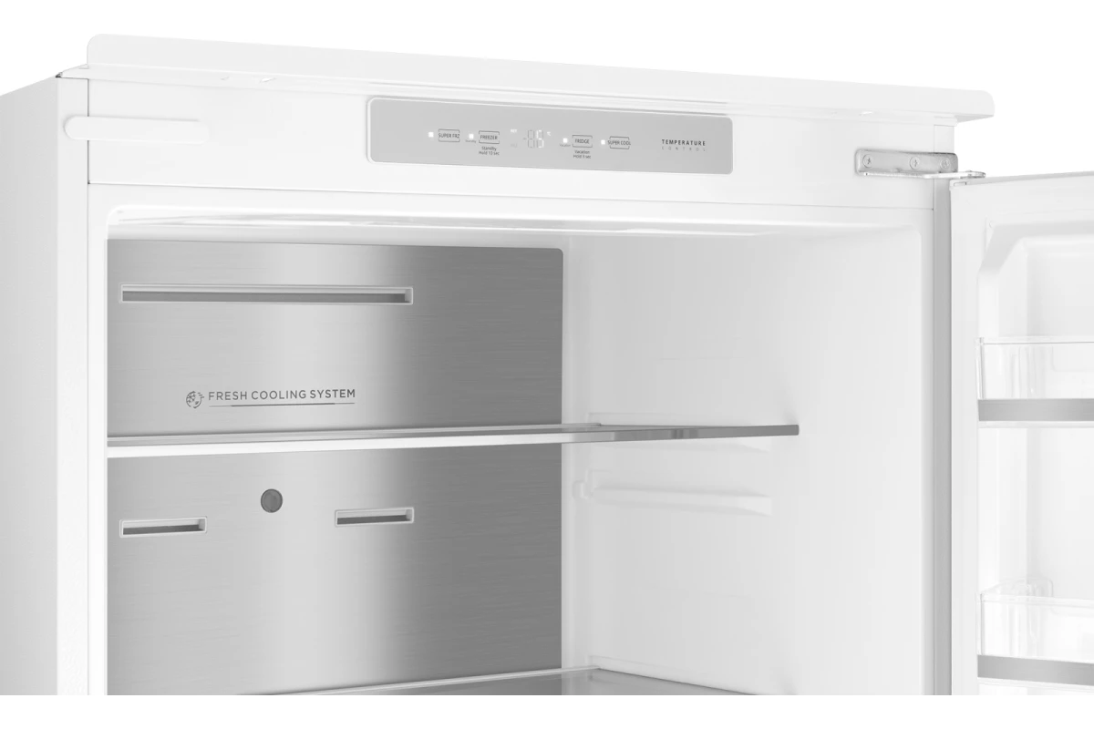 Встраиваемый холодильник с инвертором Weissgauff WRKI 1970 Total NoFrost Inverter Premium Ecofresh Inox
