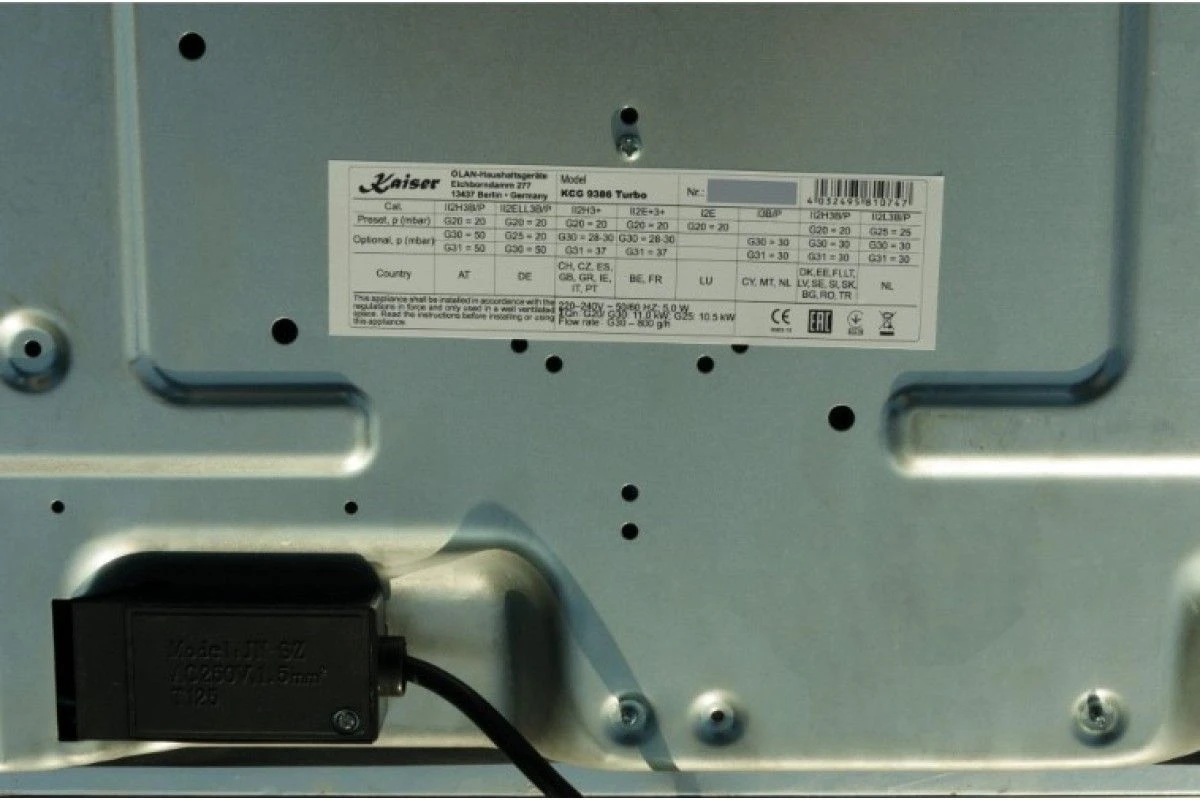 Варочная панель Kaiser KCG 9386 Turbo