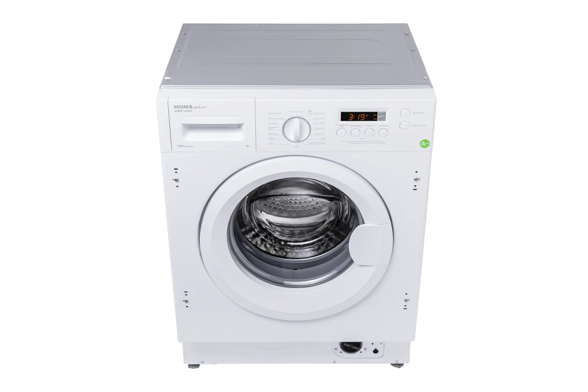 Встраиваемая стиральная машина HOMSair WMB126WH