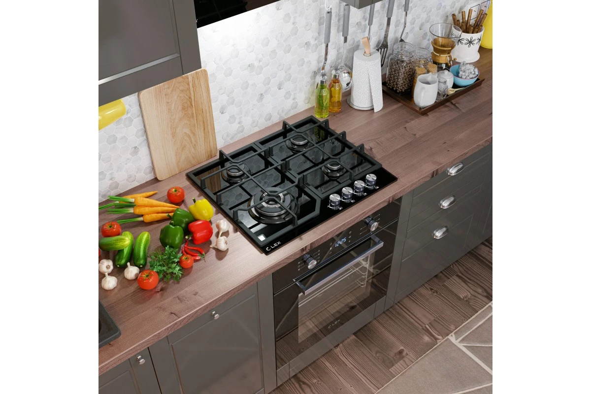 Газовая варочная поверхность LEX GVG 640-1 BL