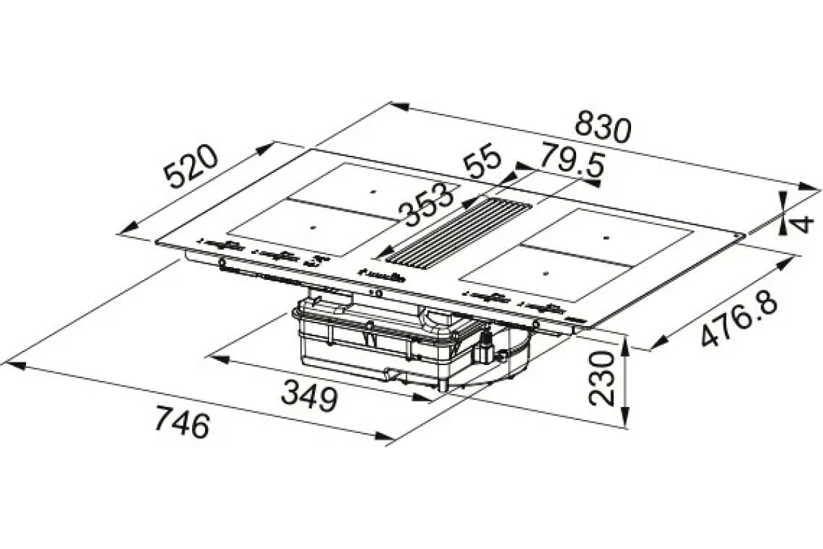 Варочная панель Franke FMY 8391R