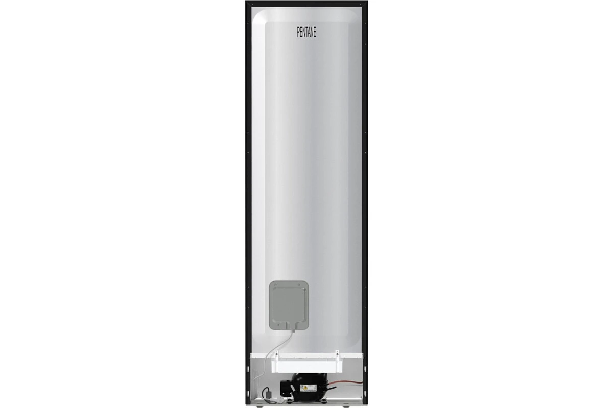 Отдельностоящий двухкамерный холодильник Gorenje NRK6201SYBK