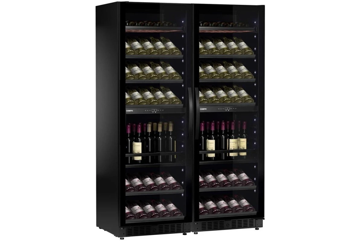 Винный шкаф Dometic E115FG VinoView Double Elegance