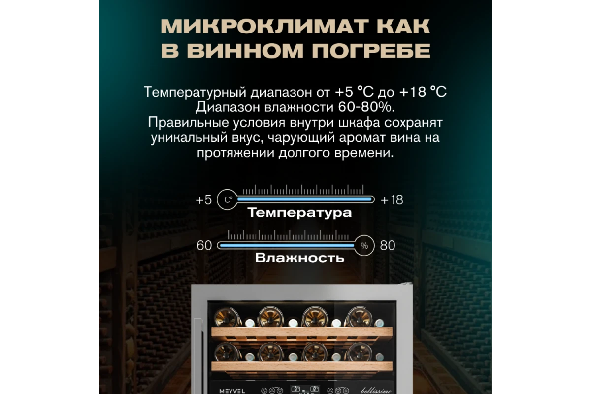 Винный шкаф Meyvel MV46-KST2