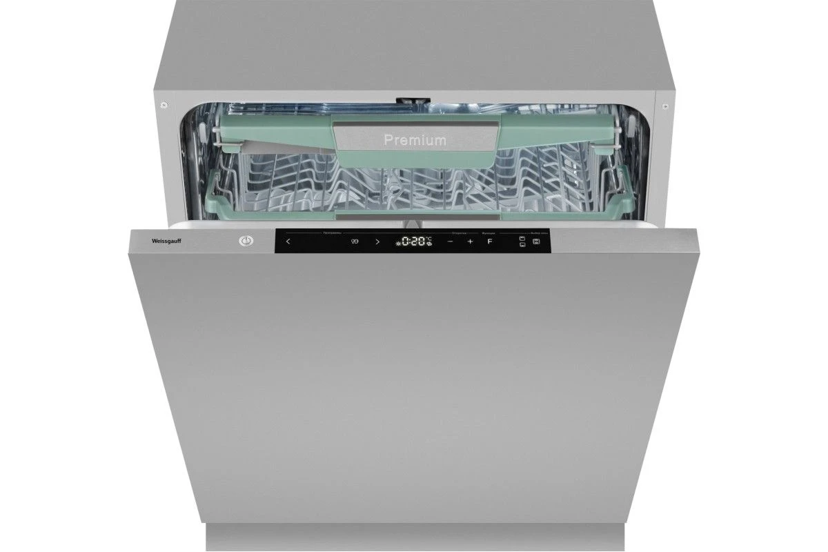 Встраиваемая посудомоечная машина Weissgauff BDW 6151 Inverter Touch AutoOpen Timer Floor