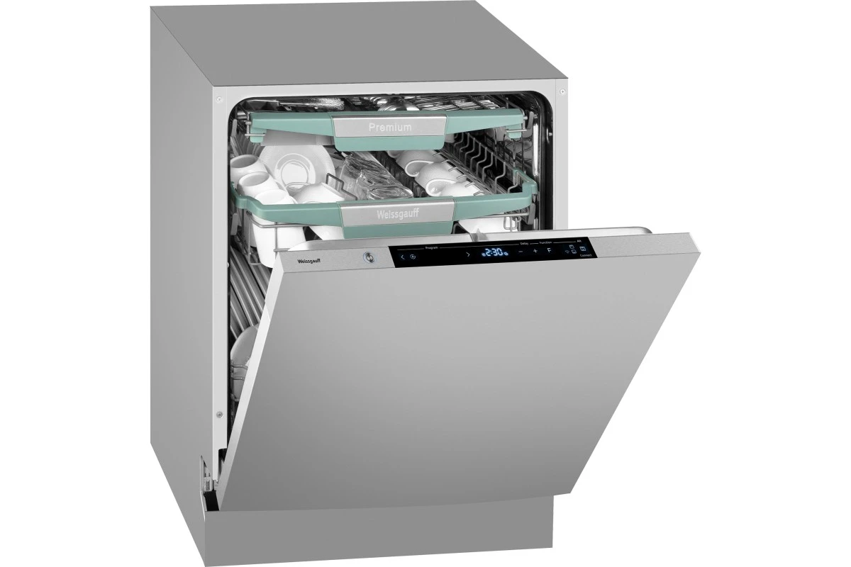 Умная встраиваемая посудомоечная машина Weissgauff BDW 6150 Touch DC Inverter Wi-Fi