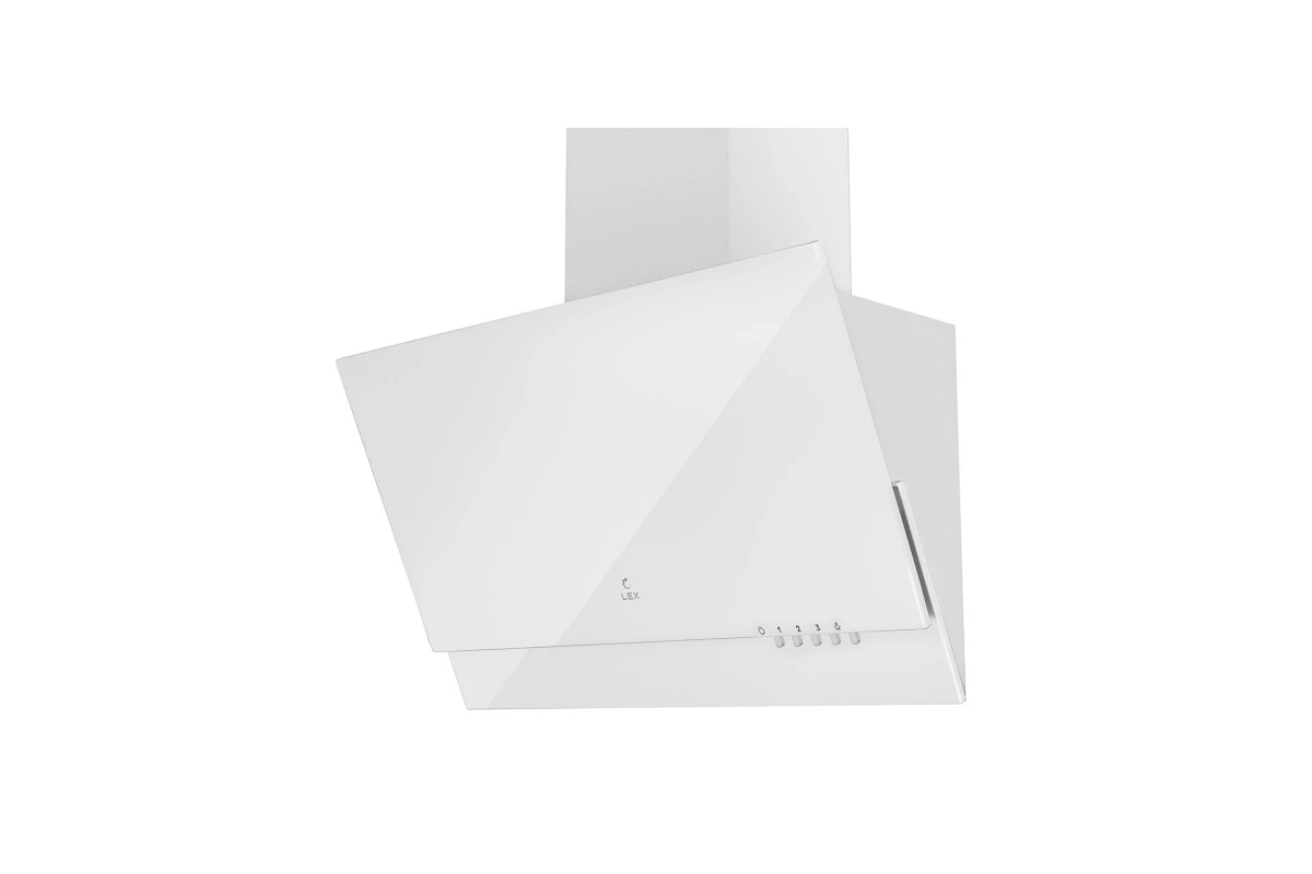 Наклонная кухонная вытяжка LEX Mera 500 White