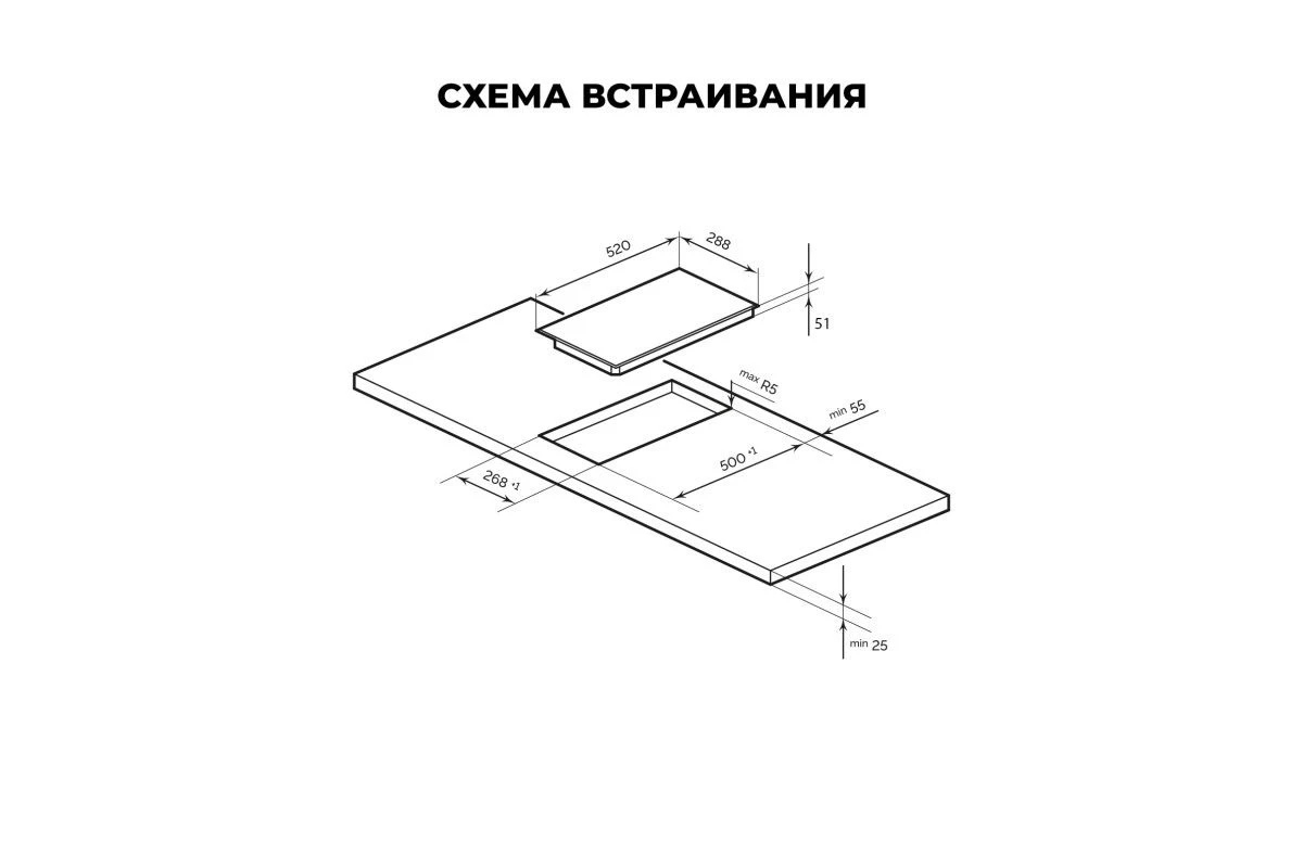 Варочная панель электрическая LEX EVH 320B BL