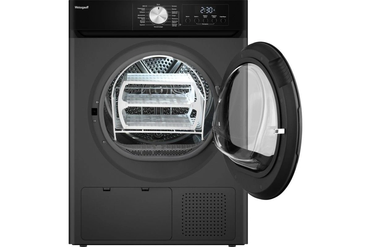 Сушильная машина Weissgauff WD 6010 Heat Pump Deep Grey