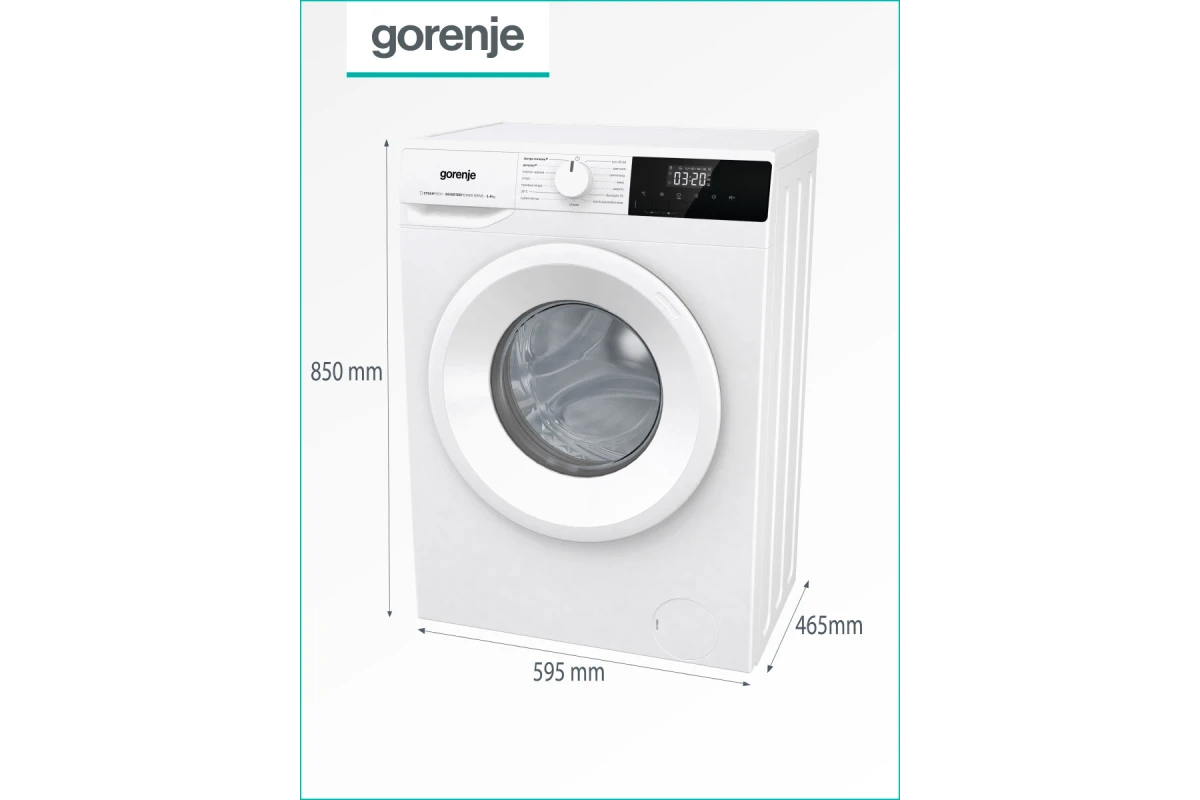 Стиральная машина Gorenje W1NHPI60SCSIRV