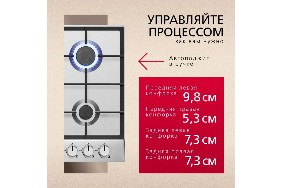 Газовая панель Hansa BHGI610502