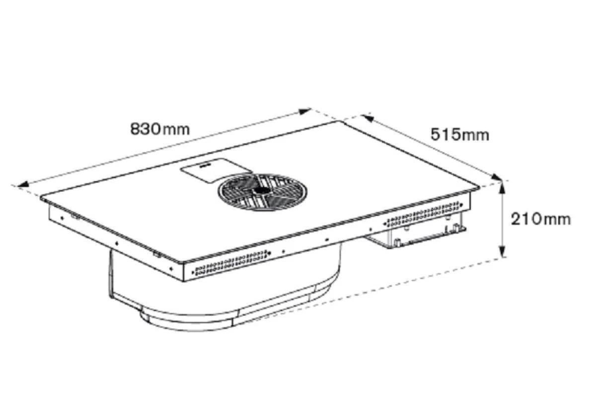 Варочная панель Bertazzoni P804ICH2M37NT