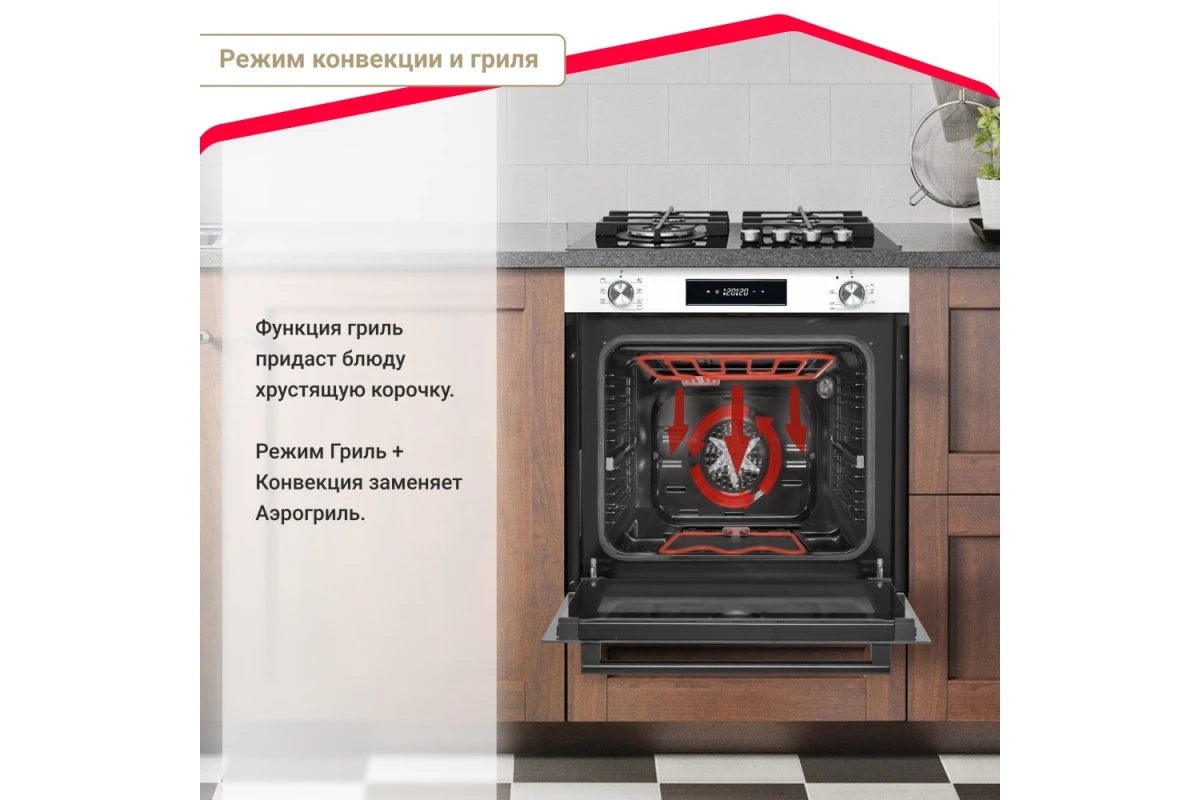Электрический духовой шкаф Simfer B6EC68122