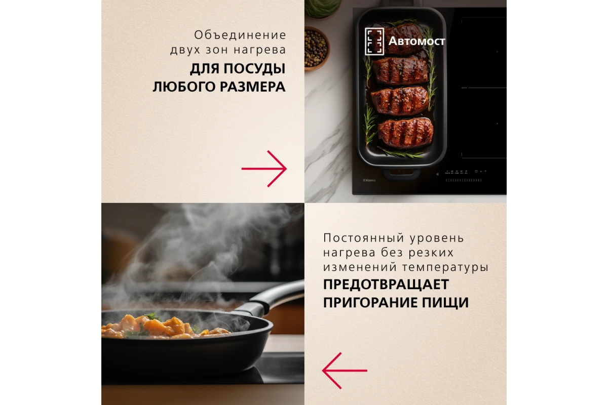 Индукционная панель Hansa Pro Chef BHI67906