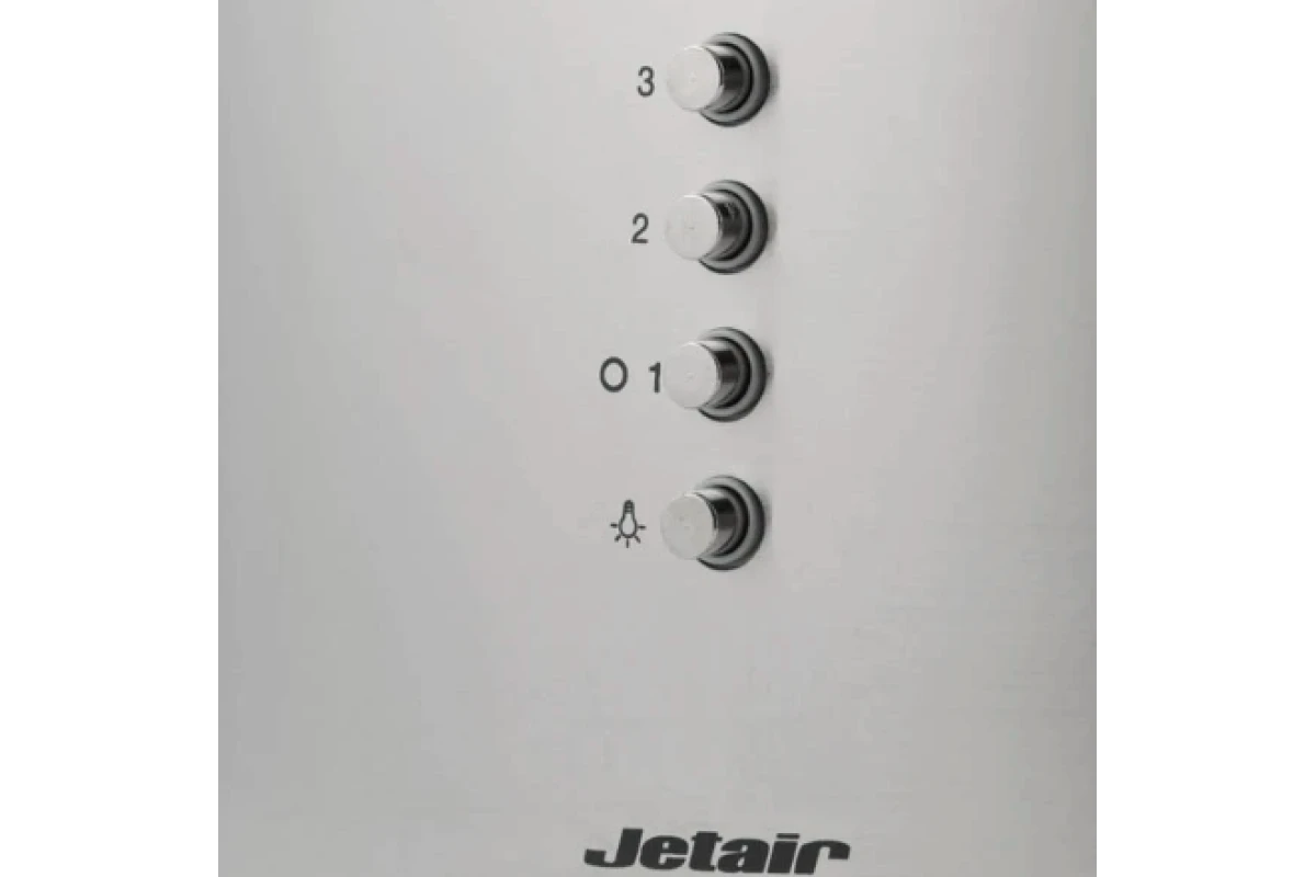 Островная вытяжка Jetair PIPE ISLAND WH/A/43