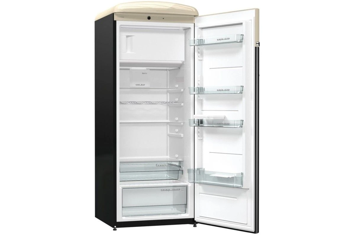 Отдельностоящий однокамерный холодильник Gorenje OBRB153BK