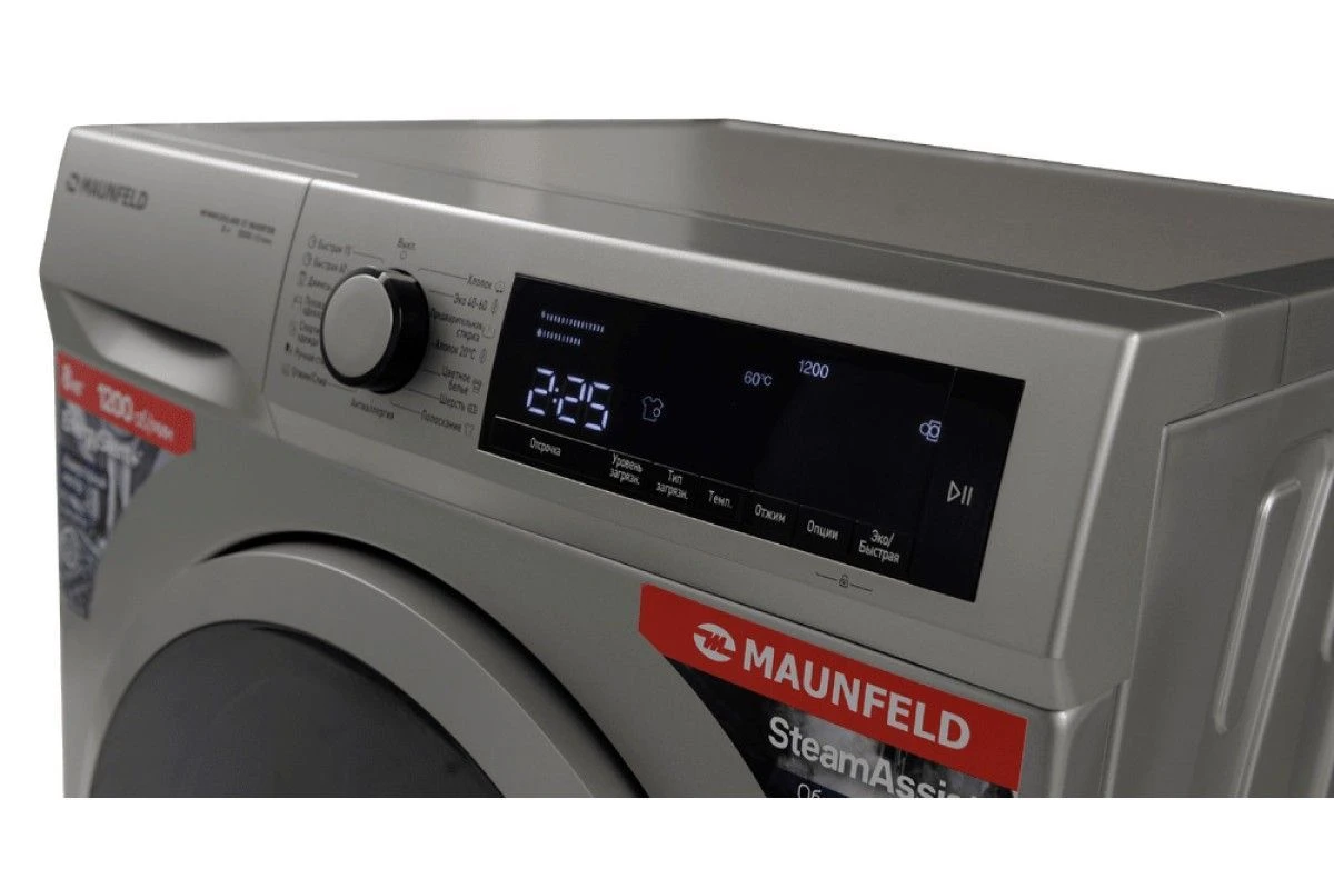 Стиральная машина Maunfeld MFWM128SL400 ST INVERTER