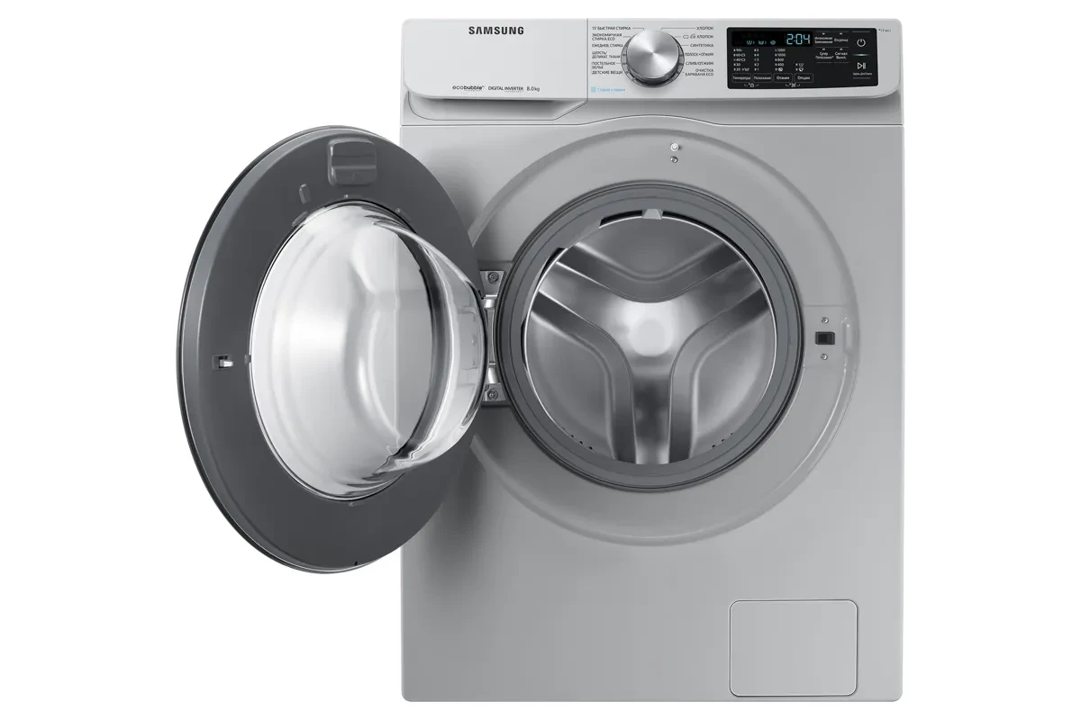Стиральная машина Samsung WW80R42LXESDLP (EcoBubble)