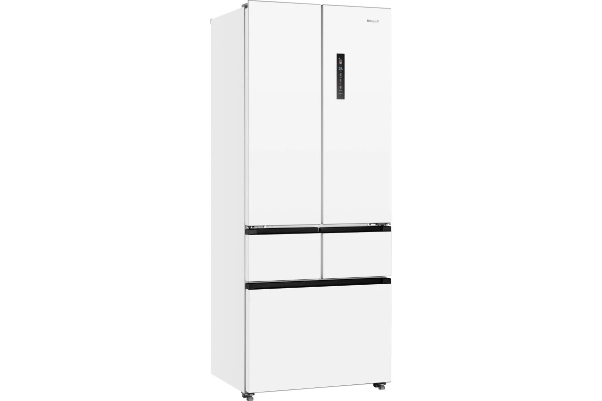 Отдельностоящий холодильник Weissgauff WFD 450 Built-in Inverter NoFrost White