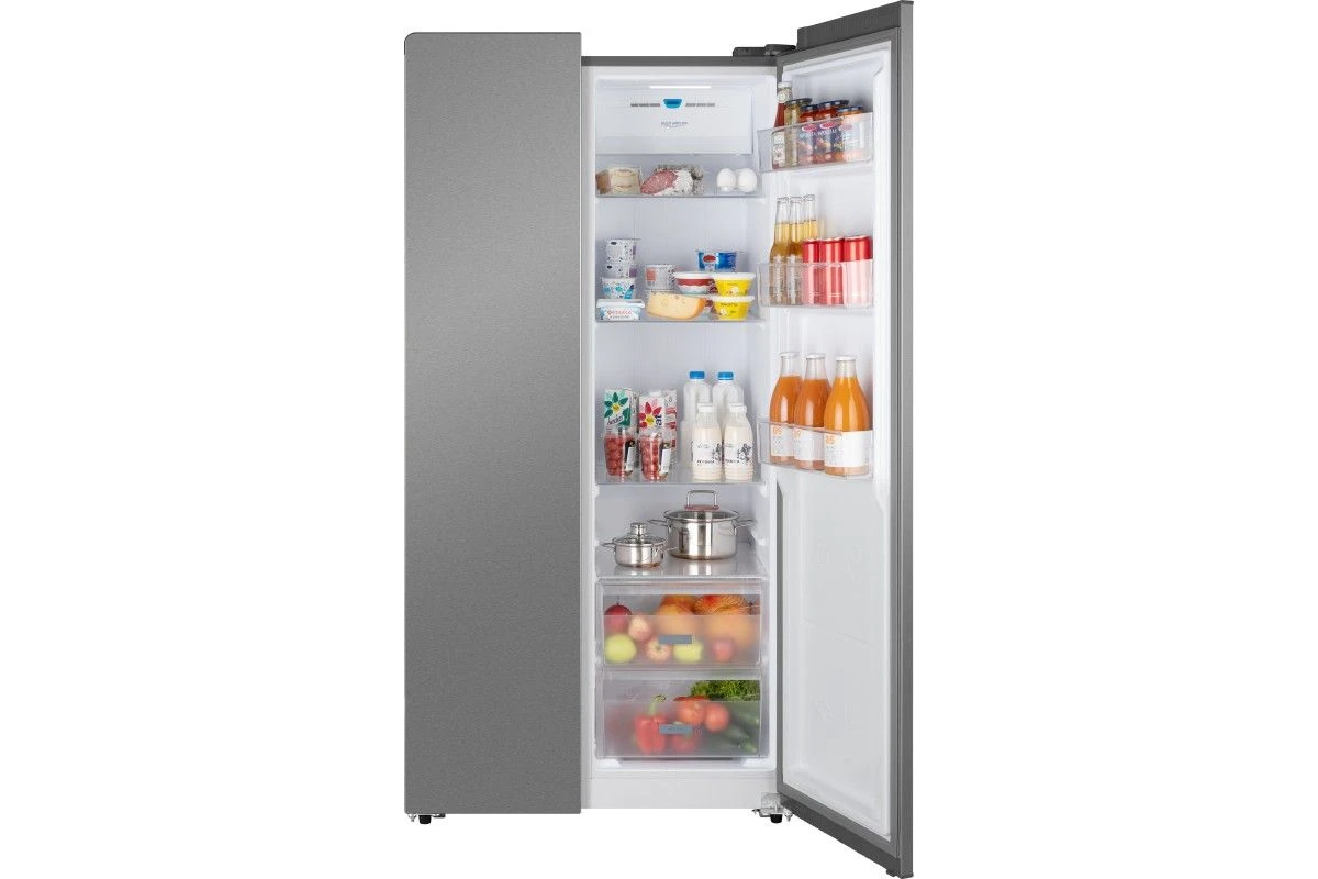 Отдельностоящий холодильник с инвертором Weissgauff WSBS 600 X NoFrost Inverter
