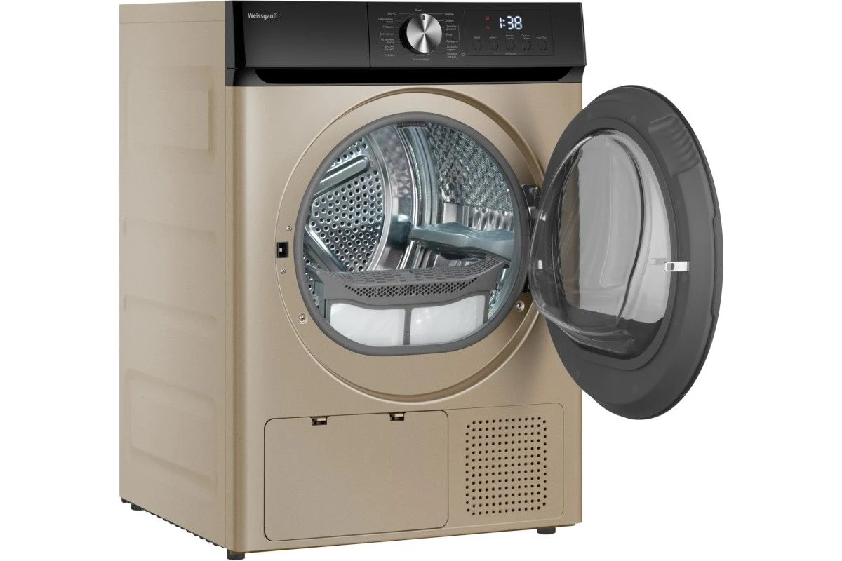 Сушильная машина Weissgauff WD 6010 Heat Pump Champagne