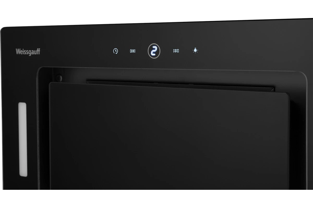 Встраиваемая в шкаф вытяжка Weissgauff Aura 1350 BL Premium Touch Inverter Wi-Fi