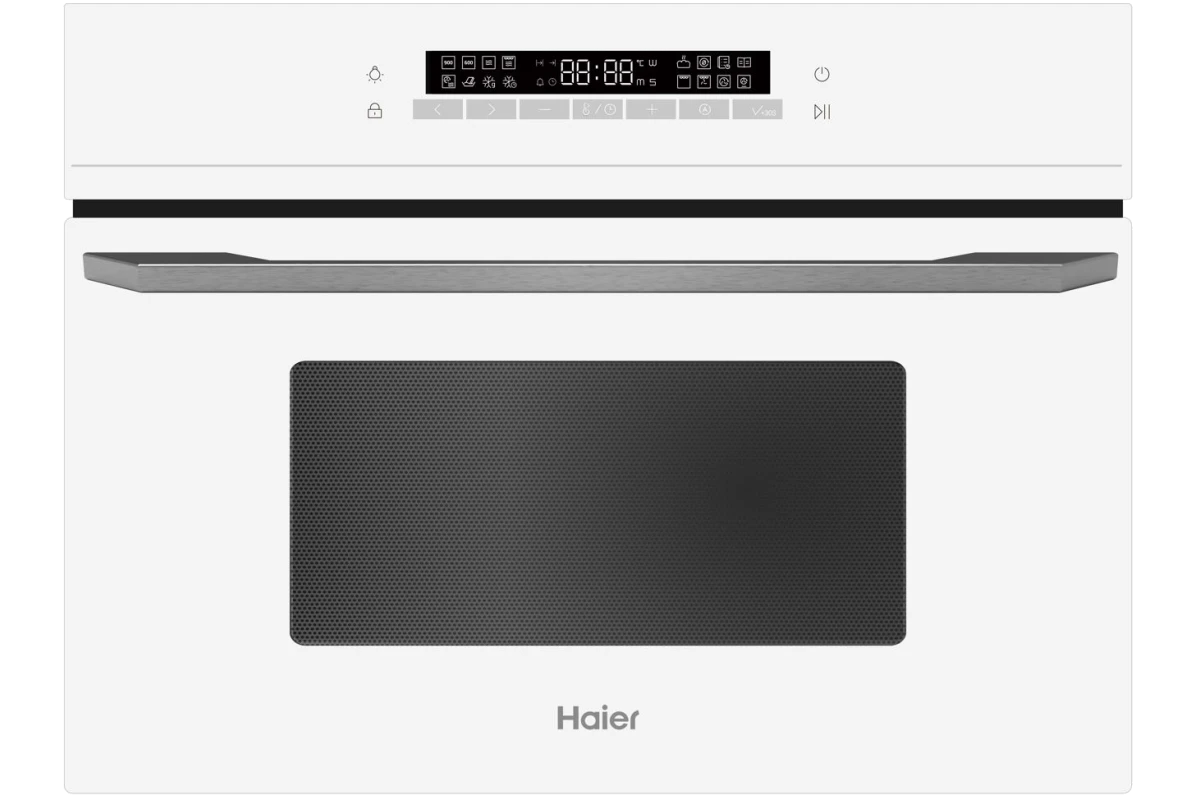 Компактный духовой шкаф с свч Haier HMX-BDC399W