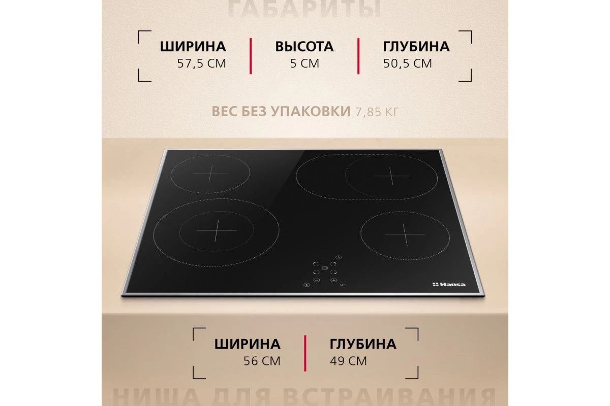 Электрическая панель Hansa BHCI66708