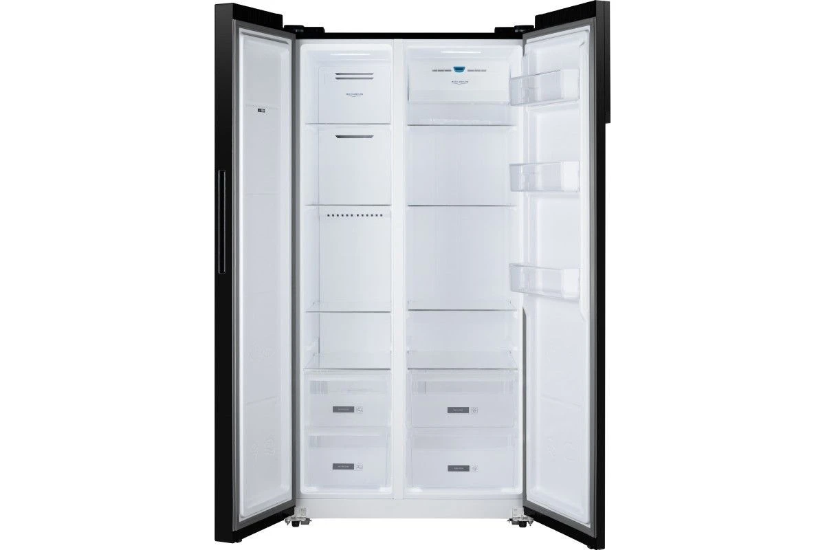 Отдельностоящий холодильник с инвертором Weissgauff WSBS 600 BG NoFrost Inverter