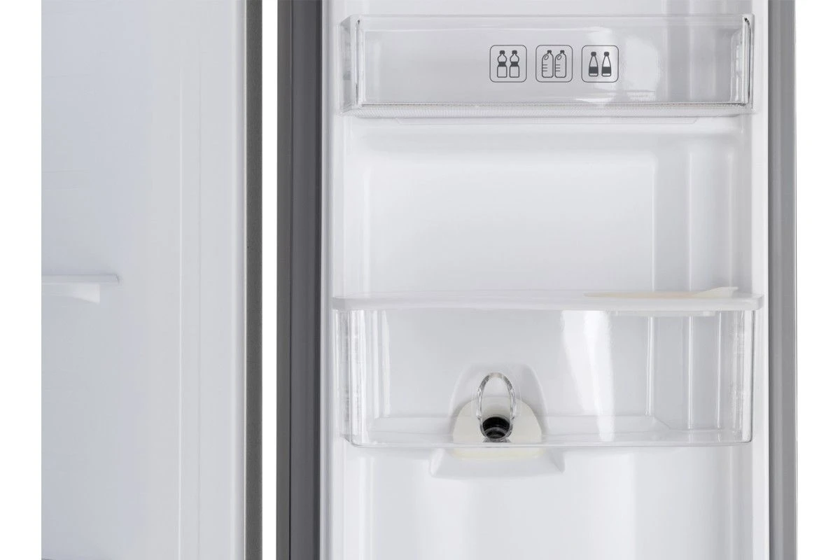 Отдельностоящий холодильник с инвертором и подачей воды Weissgauff WSBS 600 X NoFrost Inverter Water Dispenser